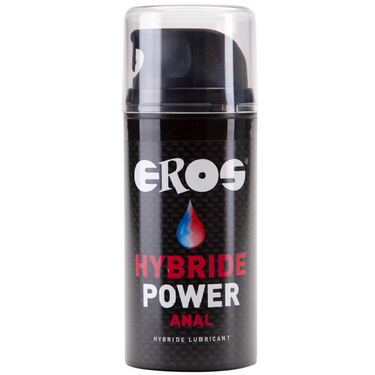 Lubrificante EROS Hybride Power Anal in Silicone e Acqua 100 ml